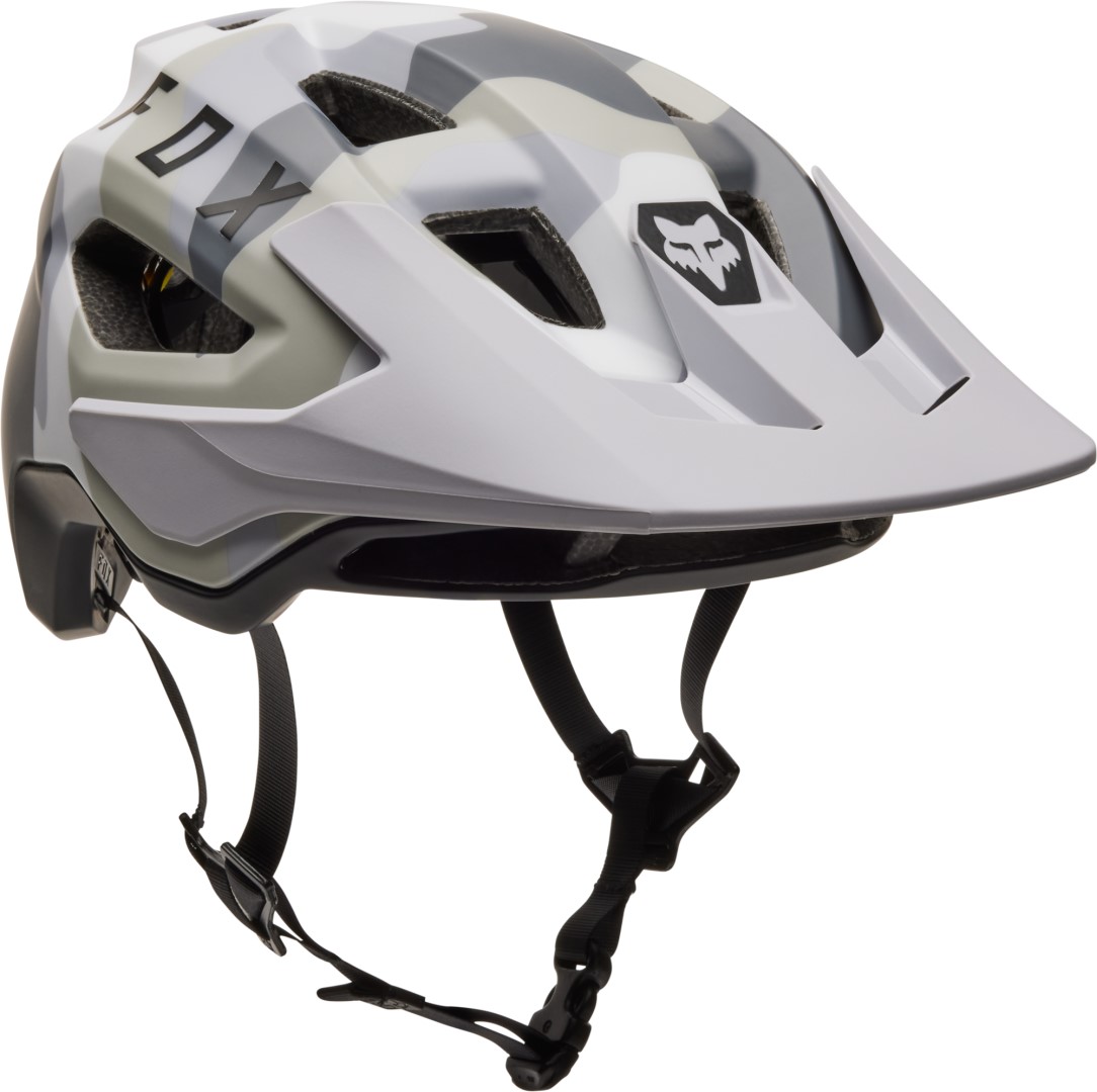 FOX Speedframe Camo Helmet, Ce, grey camo