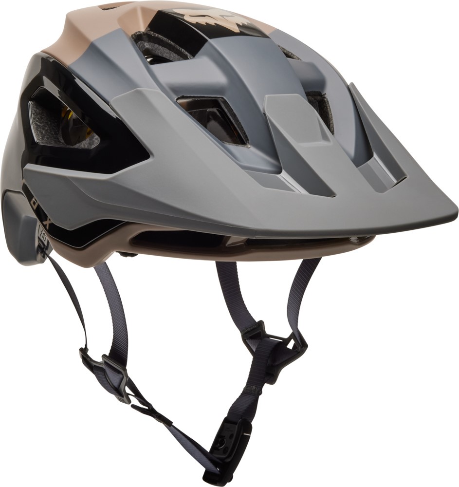 FOX Speedframe Pro Klif Helmet, Ce, mocha