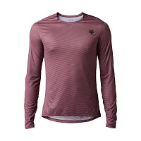 FOX Flexair Ascent Ls Jersey, cordovan - MEGA VÝPREDAJ -30%