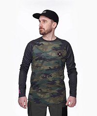 MUC-OFF Premium Long Sleeve Jersey, camo