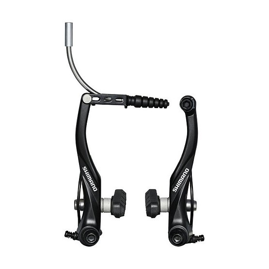 Brzda ALIVIO V-brake T4000 s vodiacou trubkou, čierna Brzda ALIVIO V-brake T4000 s vodiacou trubkou, čierna