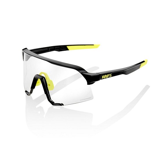 100% S3 - Gloss Black - Photochromic Lens 100% S3 - Gloss Black - Photochromic Lens
