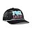 FOX Barb Wire Snapback Hat, black