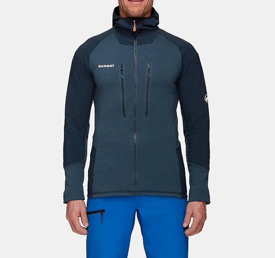 MAMMUT Eiswand Advanced ML Hooded Jacket Men, night, XL MAMMUT Eiswand Advanced ML Hooded Jacket Men, night, XL