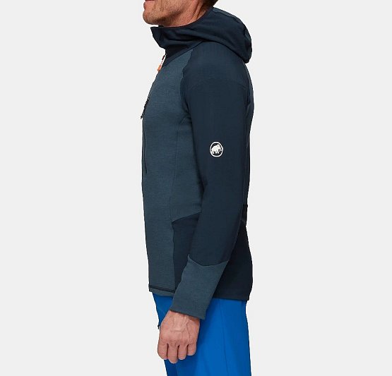 MAMMUT Eiswand Advanced ML Hooded Jacket Men, night, XL MAMMUT Eiswand Advanced ML Hooded Jacket Men, night, XL