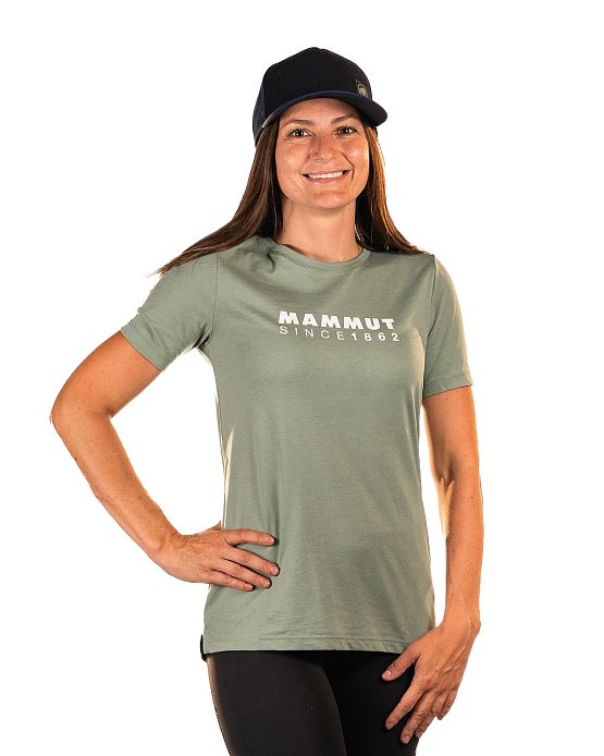 MAMMUT Core T-shirt women Logo, jade, S
