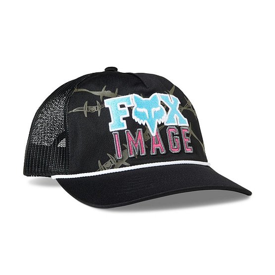 FOX Barb Wire Snapback Hat, black