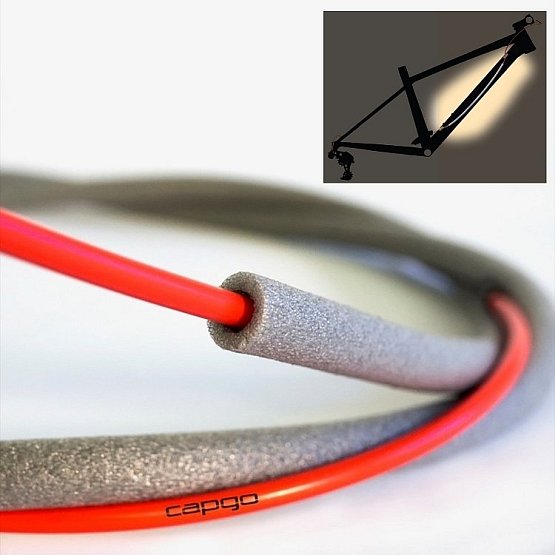 Protihlukový návlek brzd.bowdenu, 1 meter