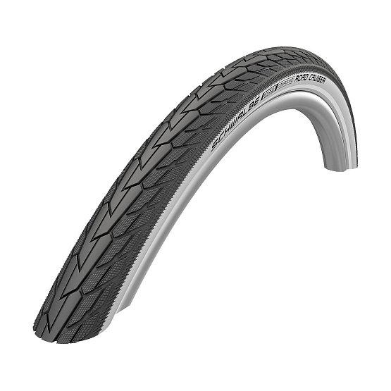 Plášť SCHWALBE Road Cruiser 26x1,75 (47-559), 50TPI, 720G, biely bok Plášť SCHWALBE Road Cruiser 26x1,75 (47-559), 50TPI, 720G, biely bok
