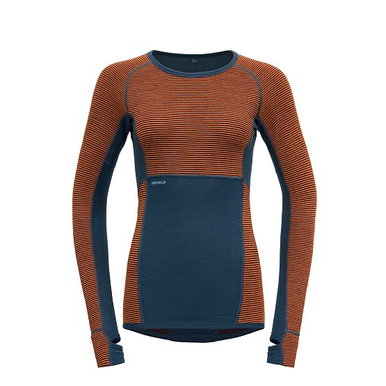 DEVOLD Tuvegga Merino Shirt Woman 250g/190g, Flame, L DEVOLD Tuvegga Merino Shirt Woman 250g/190g, Flame, L