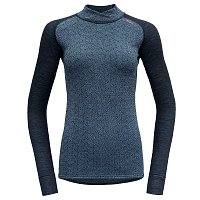 DEVOLD Kvitegga Merino 230 Cross Neck Woman, Ink