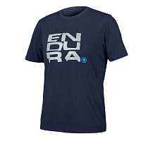 ENDURA One Clan Organic Tee Stacked, blue