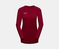 MAMMUT Trift Longsleeve Women, Blood Red- MEGA VYPREDAJ -40%