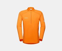 MAMMUT Aenergy FL Half Zip Longsleeve, tangerine-dark tangerine