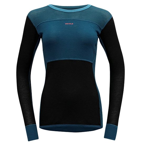 DEVOLD Wool Mesh 190 Shirt Woman, flood DEVOLD Wool Mesh 190 Shirt Woman, flood