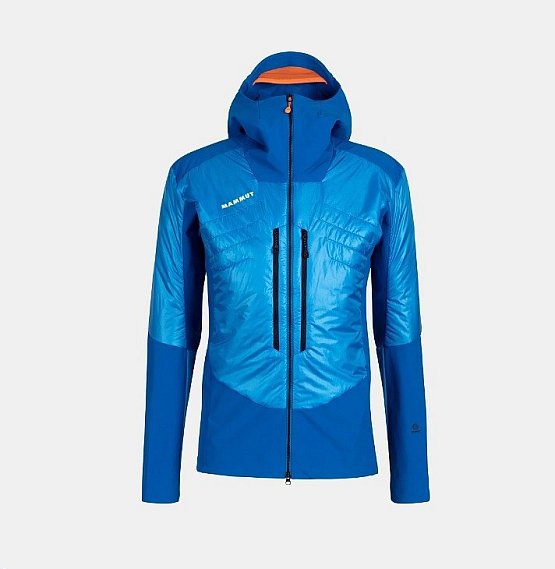 MAMMUT Eisfeld SO Hybrid Hooded Jacket Men, azurit MAMMUT Eisfeld SO Hybrid Hooded Jacket Men, azurit