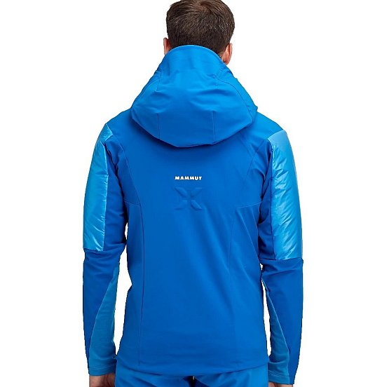 MAMMUT Eisfeld SO Hybrid Hooded Jacket Men, azurit MAMMUT Eisfeld SO Hybrid Hooded Jacket Men, azurit