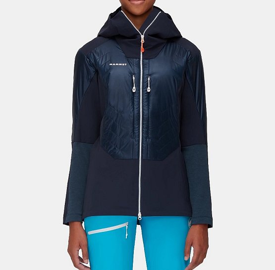 MAMMUT Eisfeld SO Hybrid Hooded Jacket Women, night MAMMUT Eisfeld SO Hybrid Hooded Jacket Women, night