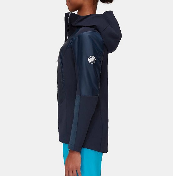 MAMMUT Eisfeld SO Hybrid Hooded Jacket Women, night MAMMUT Eisfeld SO Hybrid Hooded Jacket Women, night
