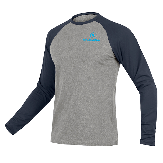 ENDURA One Clan Raglan L/S, ink blue