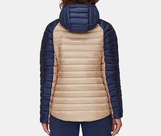 MAMMUT Broad Peak IN Hooded Jacket Women, savannah-marine, S