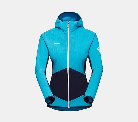MAMMUT Eiger Speed ML Hybrid hooded jacket women, sky-night
