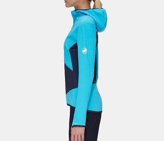 MAMMUT Eiger Speed ML Hybrid hooded jacket women, sky-night