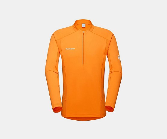 MAMMUT Aenergy FL Half Zip Longsleeve, tangerine-dark tangerine MAMMUT Aenergy FL Half Zip Longsleeve, tangerine-dark tangerine