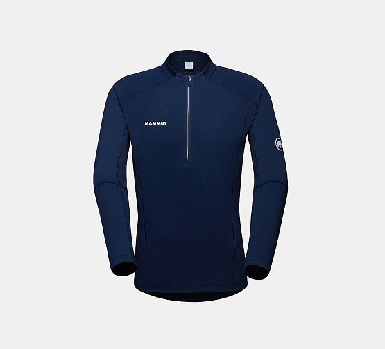 MAMMUT Aenergy FL Half Zip Longsleeve, marine, XL