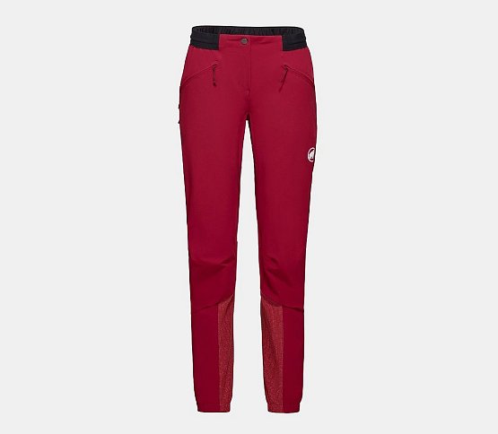 MAMMUT Aenergy SO Hybrid Pants Women, blood red MAMMUT Aenergy SO Hybrid Pants Women, blood red