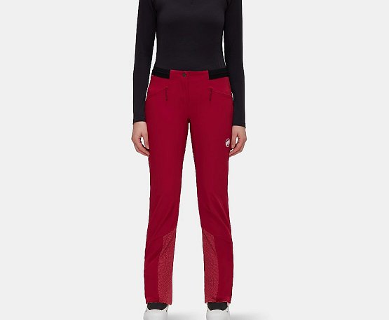 MAMMUT Aenergy SO Hybrid Pants Women, blood red MAMMUT Aenergy SO Hybrid Pants Women, blood red