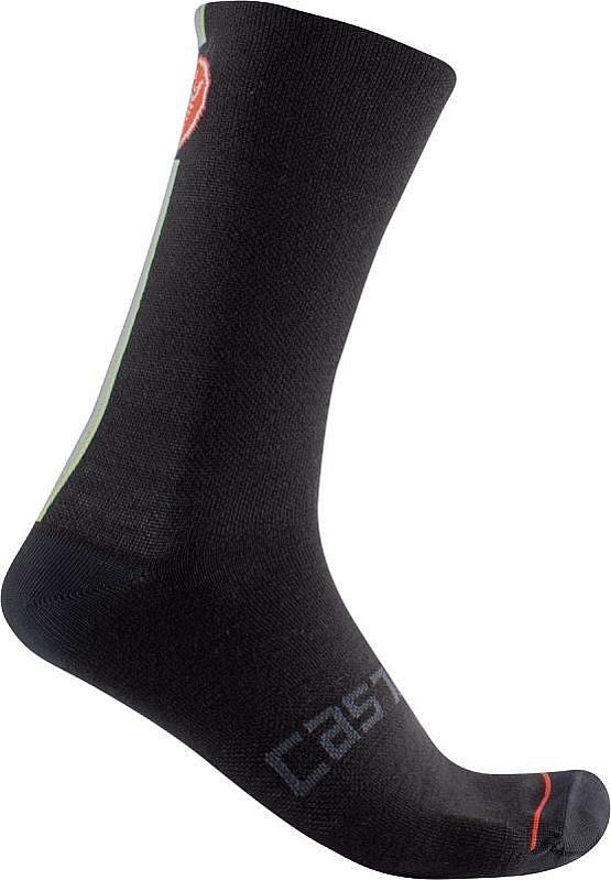 CASTELLI 22567 RACING STRIPE 18, čierna, SM