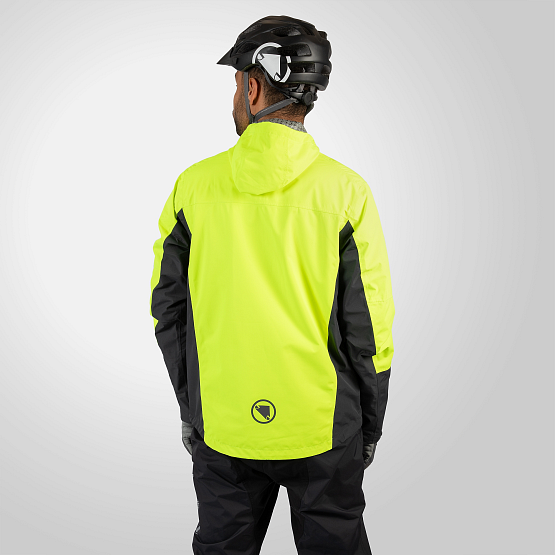 ENDURA Hummvee 3-in-1 Waterproof jacket, yellow/black, M ENDURA Hummvee 3-in-1 Waterproof jacket, yellow/black, M