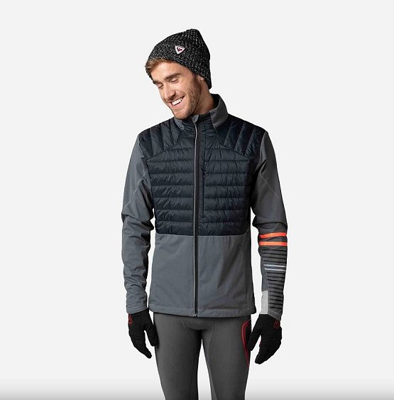 ROSSIGNOL Poursuite warm jkt, grey