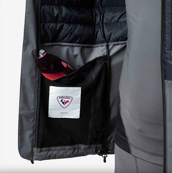 ROSSIGNOL Poursuite warm jkt, grey