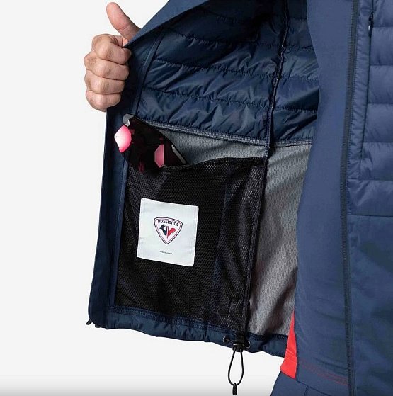 ROSSIGNOL Poursuite warm jacket, dark navy