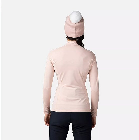 ROSSIGNOL Classique 1/2 Zip, pink