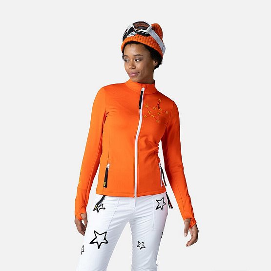ROSSIGNOL W CLIMI JKT, orange, M ROSSIGNOL W CLIMI JKT, orange, M