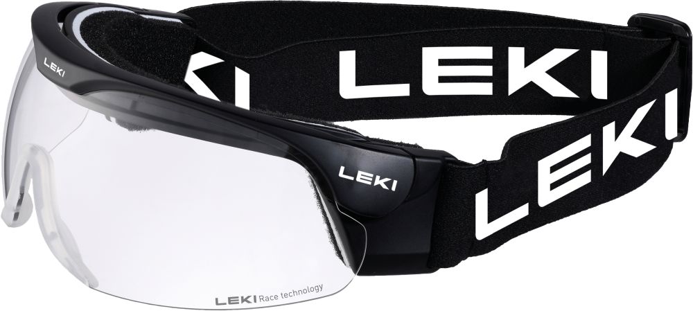 LEKI XC Shield, racing glasses, black-transparent