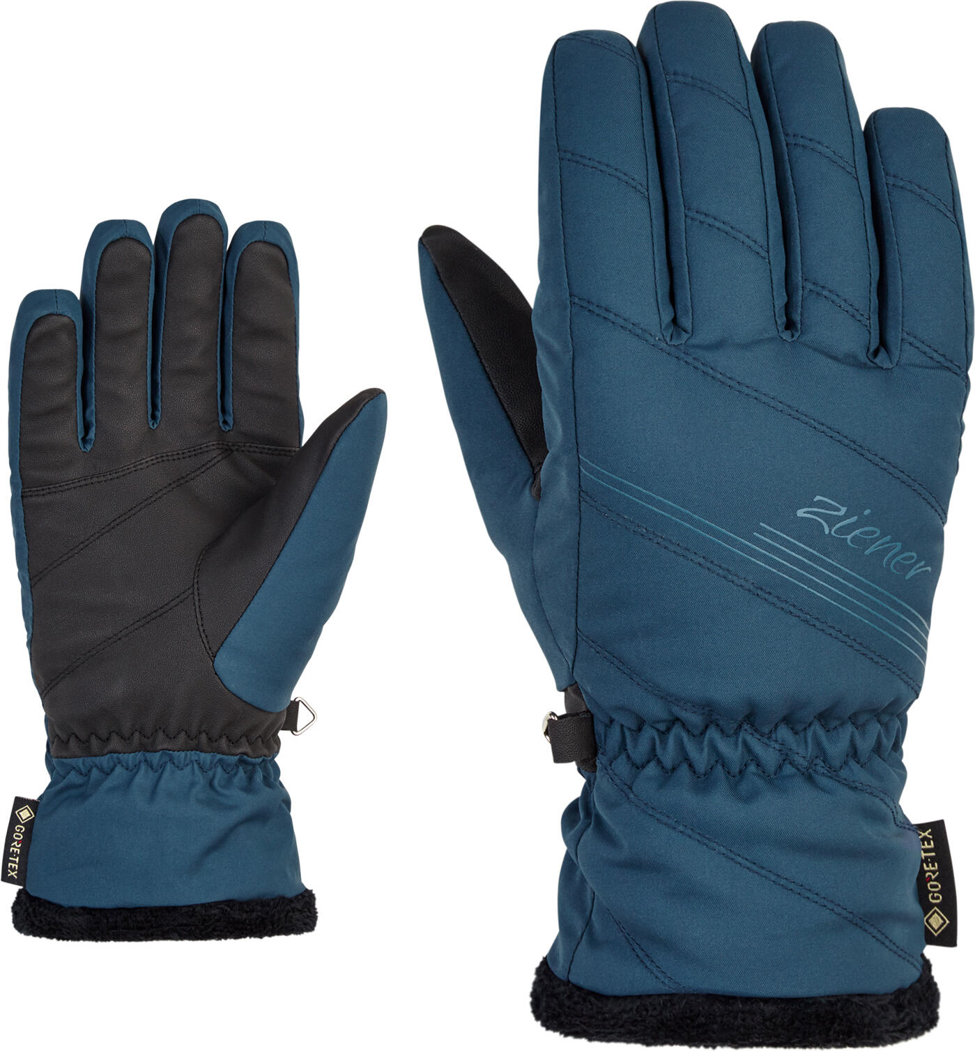 ZIENER Kasia GTX lady glove, blue