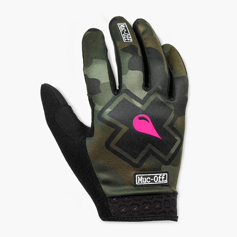 MUC-OFF MX/MTB Gloves, camo, L - MEGA VÝPREDAJ -30%