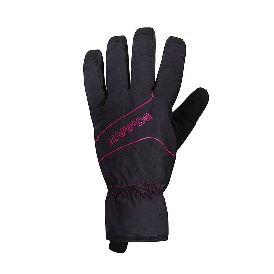 Zimné rukavice KARPOS Marmolada, black/pink, M