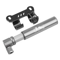 M-WAVE mini pumpa AV/FV/DV, strieborná M-WAVE mini pumpa AV/FV/DV, strieborná