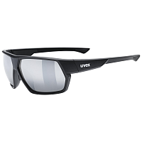 UVEX Sportstyle 238, black matt/silver, s3