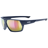 UVEX Sportstyle 238, deep space matt/red, s3