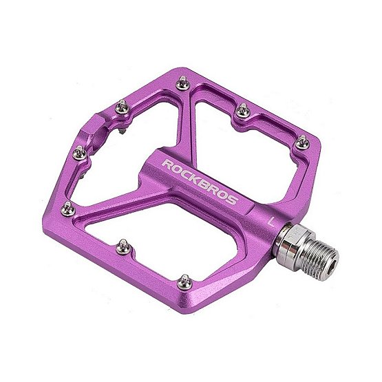 ROCKBROS RB, PL,LSL FLAT AL, 9/16, PURPUROVÝ