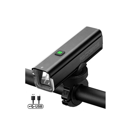 ROCKBROS Svetlo predné, 1000LM, USB