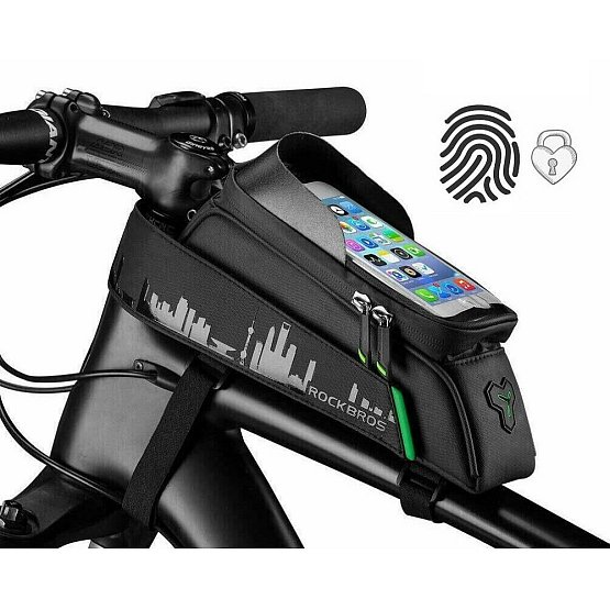 ROCKBROS na rám, 2,65L, čierna