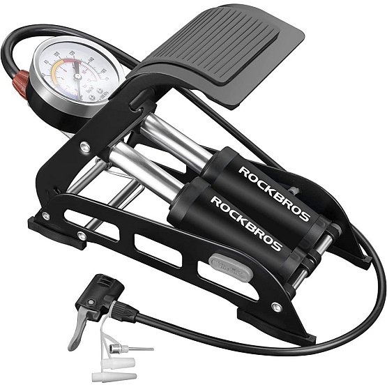 ROCKBROS pumpa nožná s manometrom
