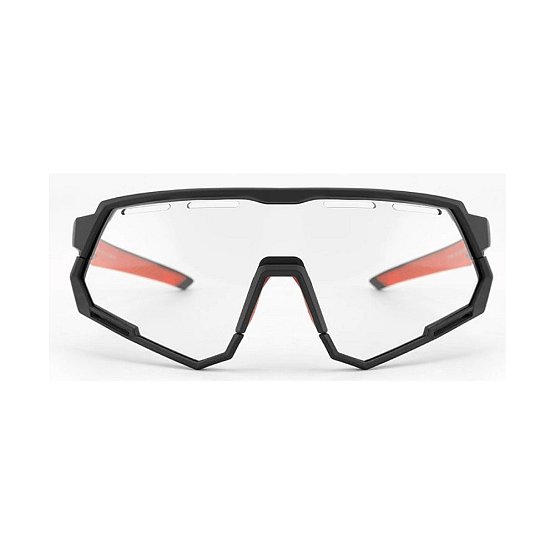 Okuliare RB fotochromatické, čierne/červené+ číre sklá